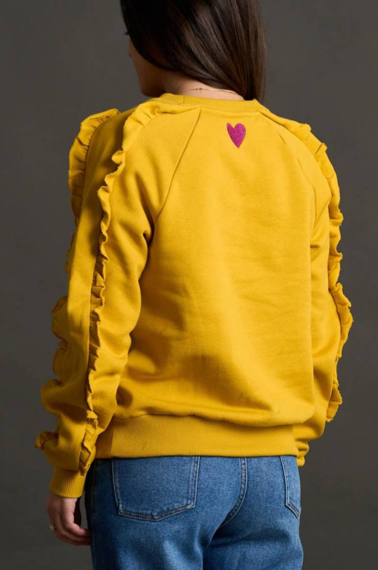 SUDADERA HORTENSIA BY ANANABEL LEE - Imagen 4