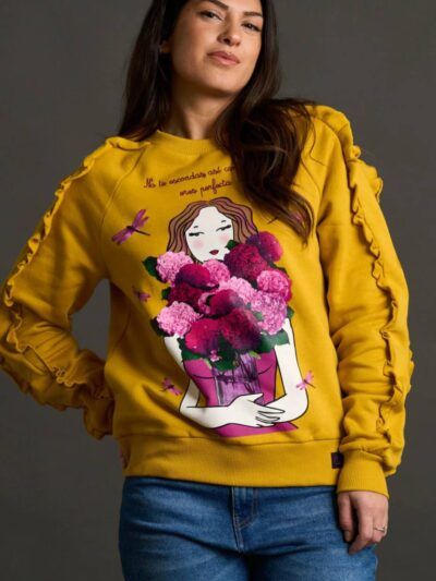 SUDADERA HORTENSIA BY ANANABEL LEE