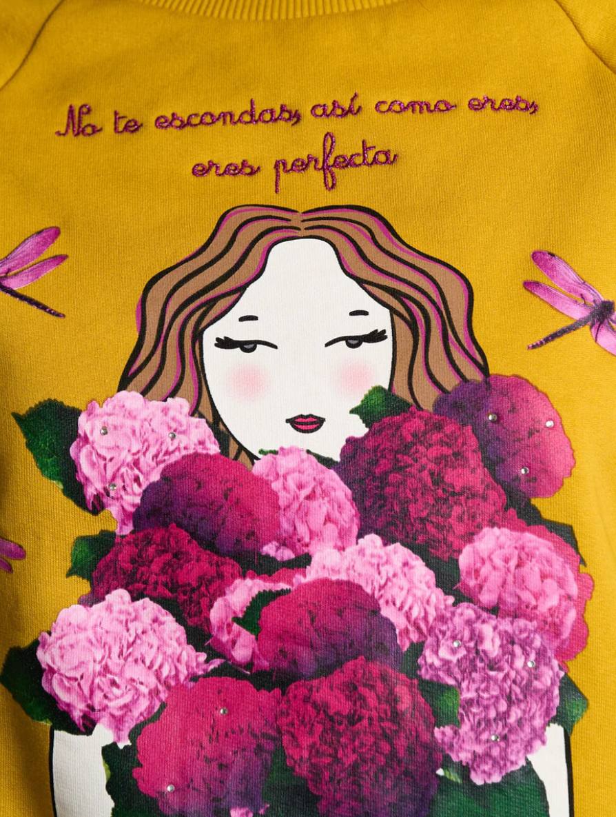 SUDADERA HORTENSIA BY ANANABEL LEE - Imagen 10