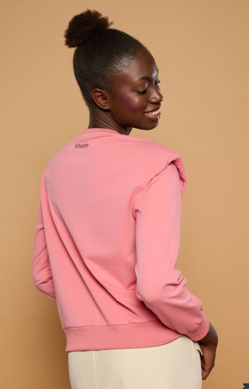 VANAI SWEATSHIRT ROSA - Imagen 4