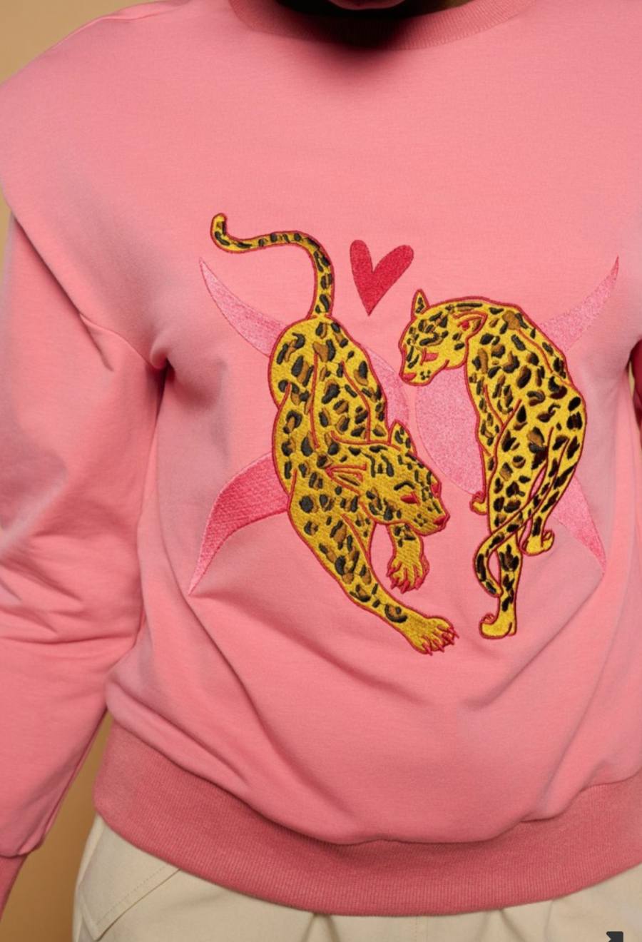 VANAI SWEATSHIRT ROSA - Imagen 3