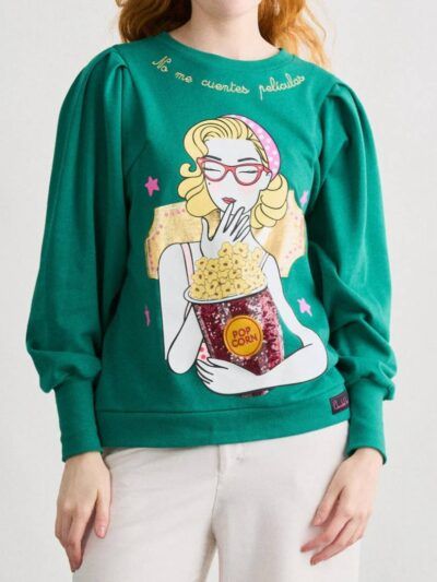SUDADERA PALOMITAS