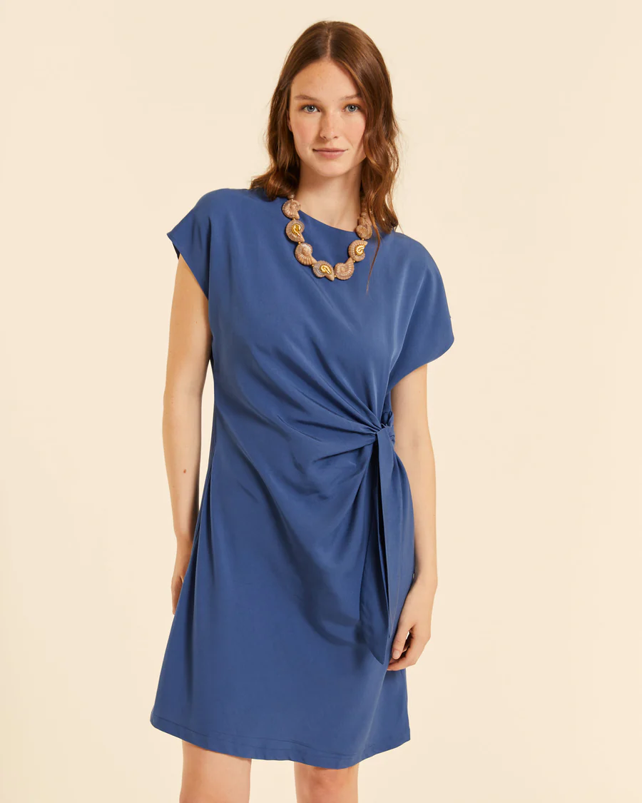 VESTIDO ANUDADO CORTO PEPA LOVES