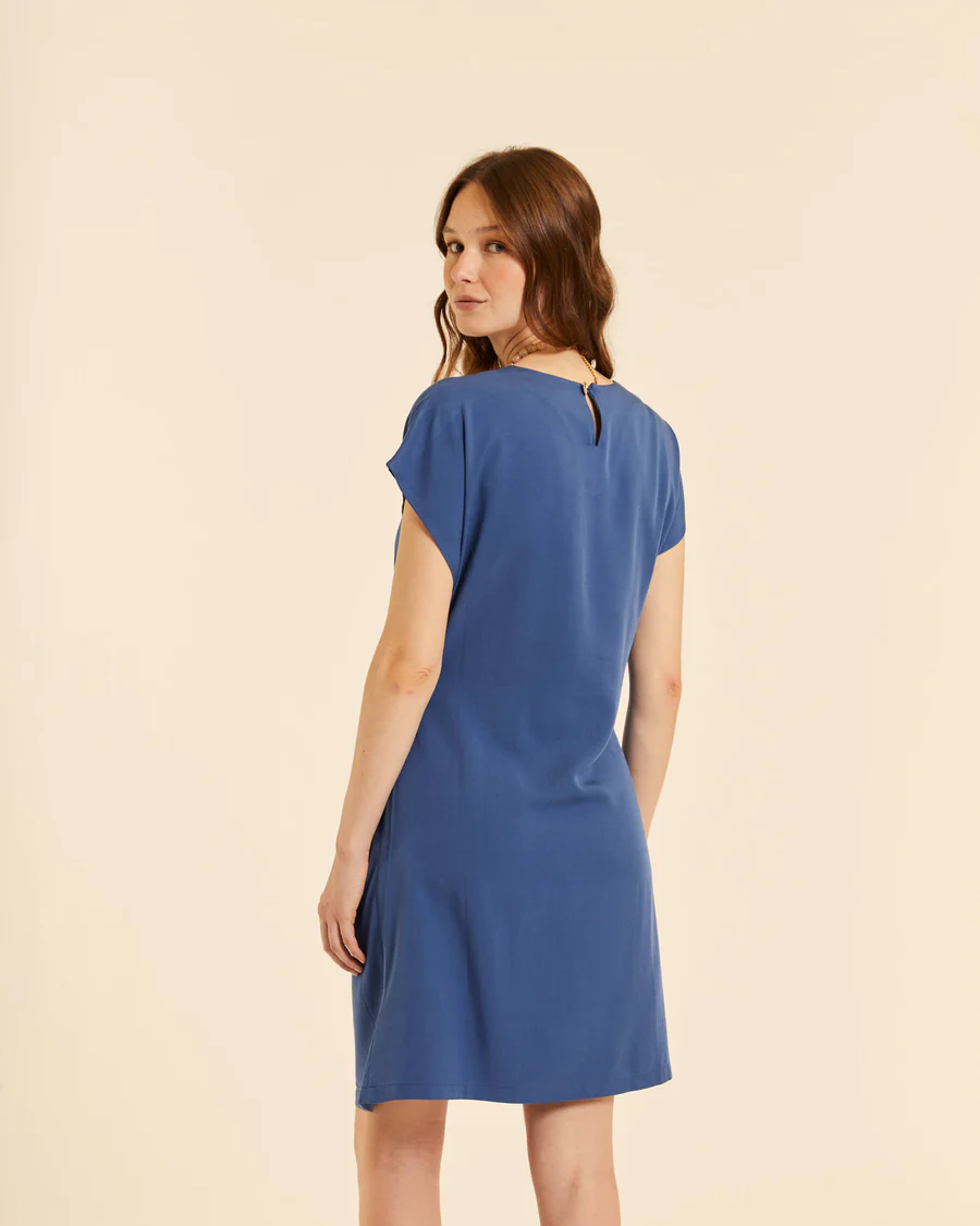 VESTIDO ANUDADO CORTO PEPA LOVES - Imagen 4