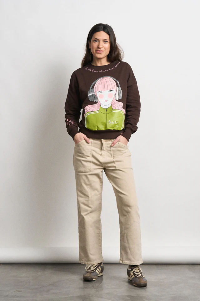 SUDADERA BLA BLA BLA - Imagen 3
