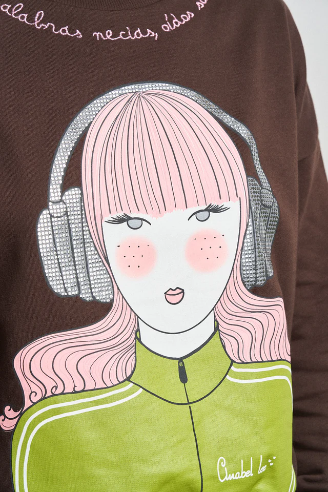 SUDADERA BLA BLA BLA - Imagen 6