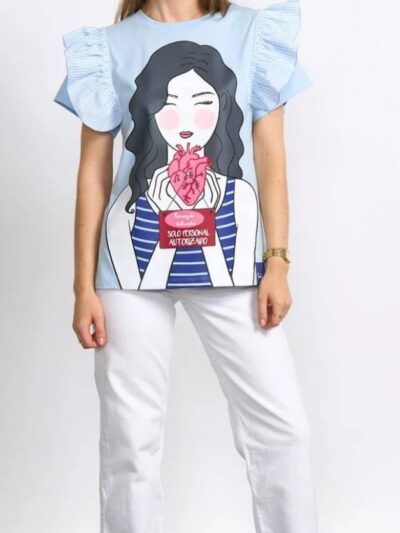 CAMISETA TOP LATE