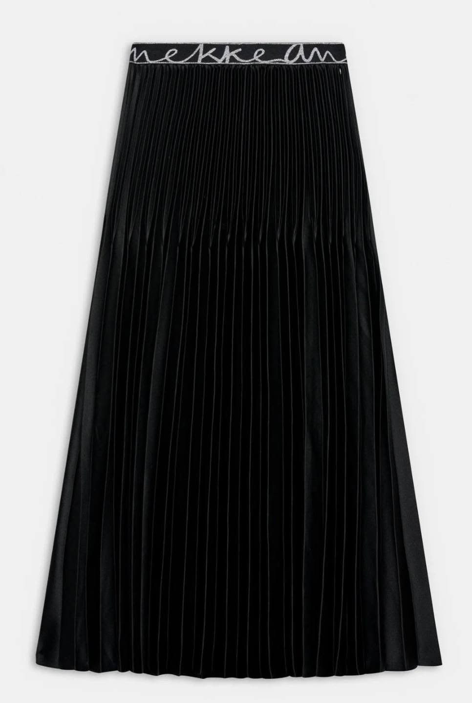 FALDA MIDI PLISADA NEGRA - Imagen 2
