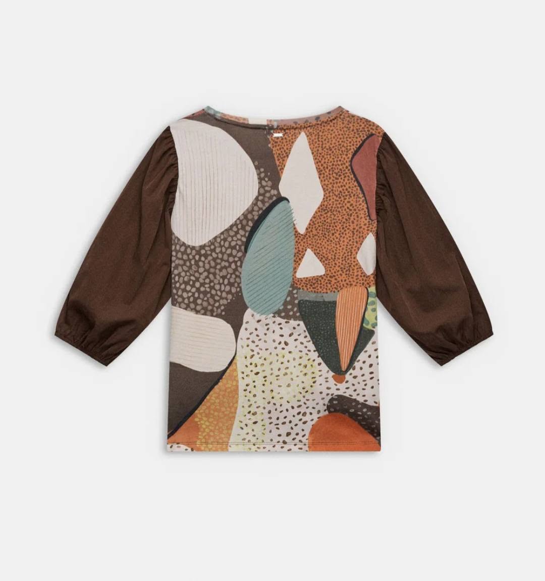 CAMISETA ESTAMPADA CON MANGAS ABULLONADAS - Imagen 2